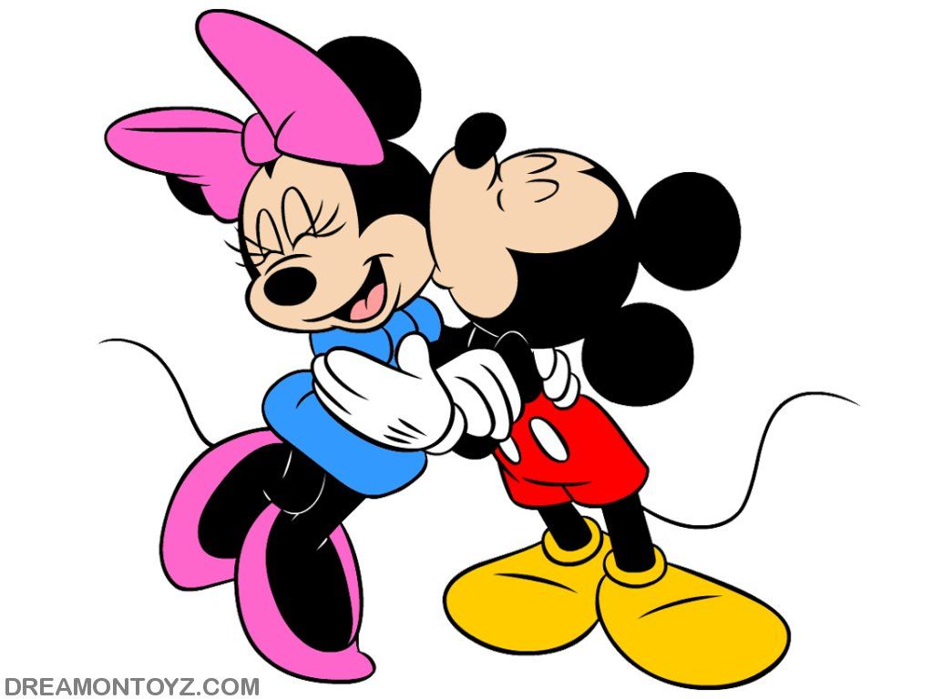 Detail Gambar Kartun Minnie Mouse Megang Love Nomer 12