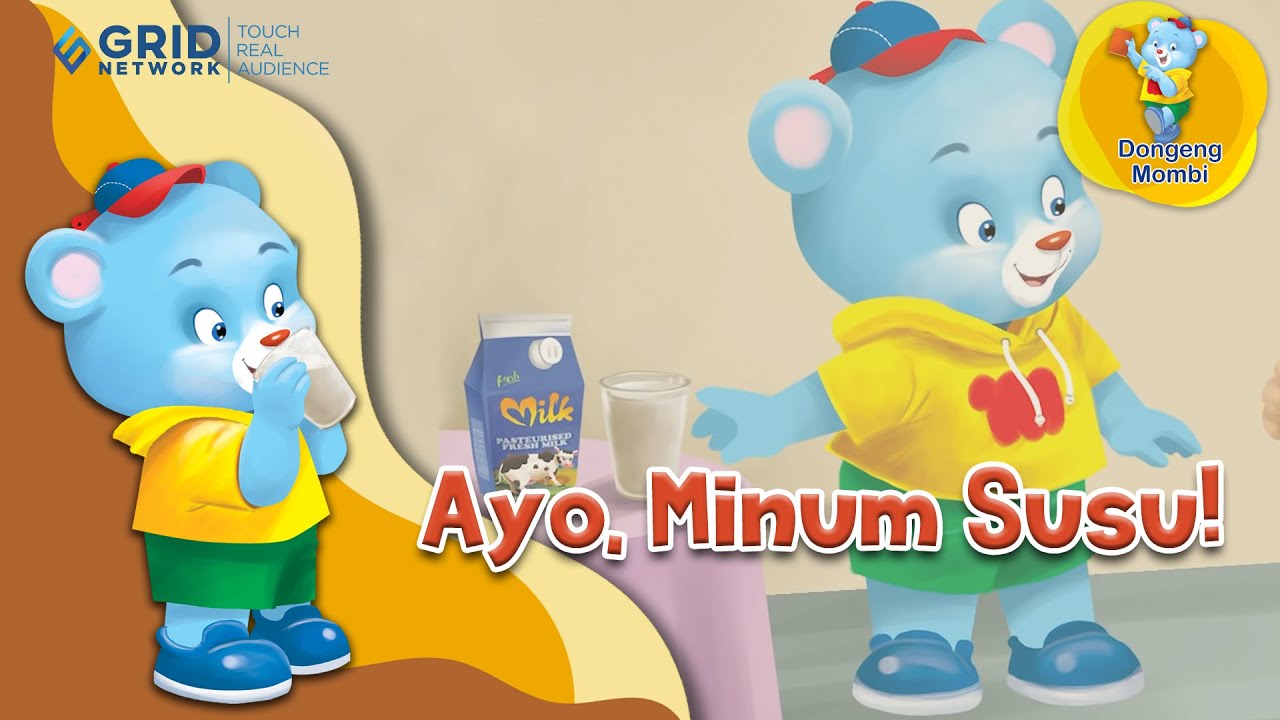 Detail Gambar Kartun Minum Susu Nomer 53