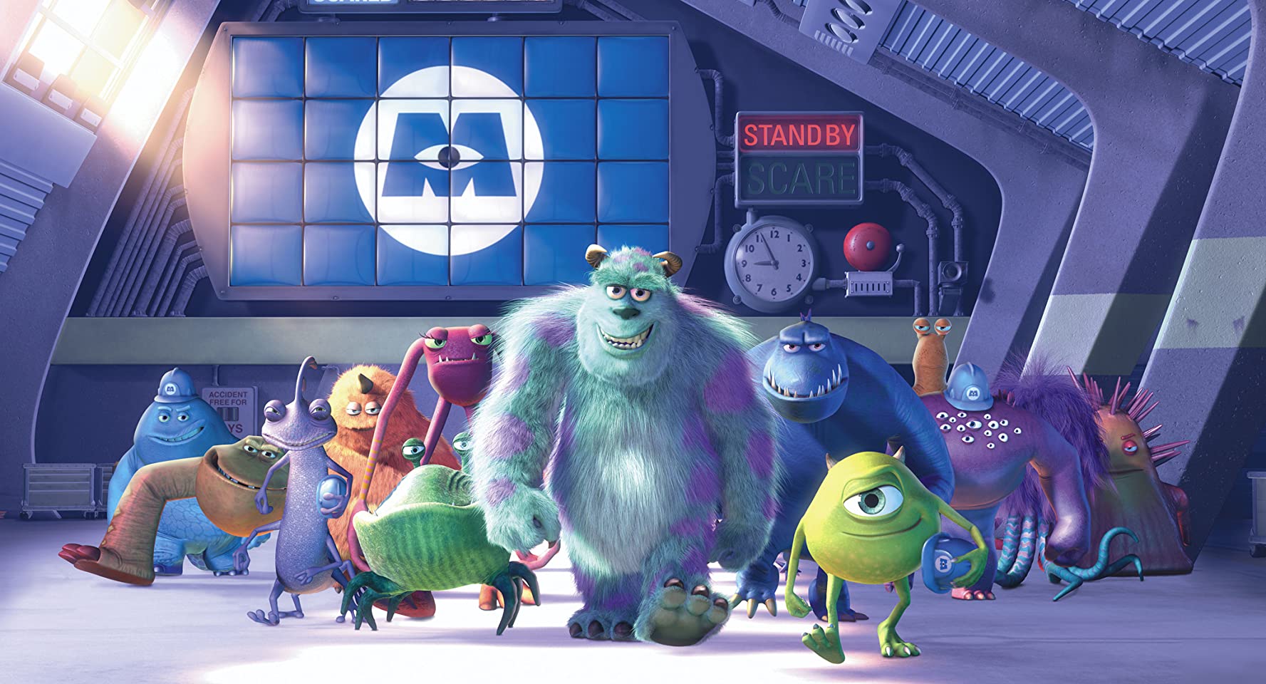 Detail Gambar Kartun Monster Inc Nomer 29