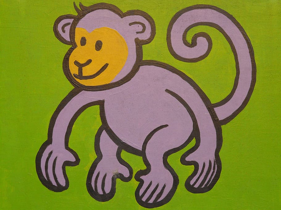 Detail Gambar Kartun Monyet Wolf Cartoon Nomer 55