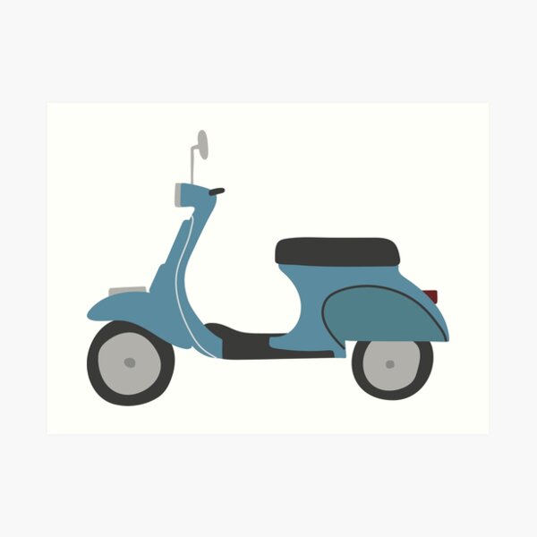 Detail Gambar Kartun Motor Vespa Nomer 45