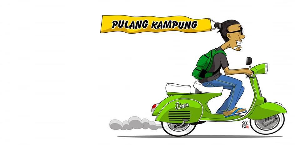 Detail Gambar Kartun Mudik Lucu Nomer 32