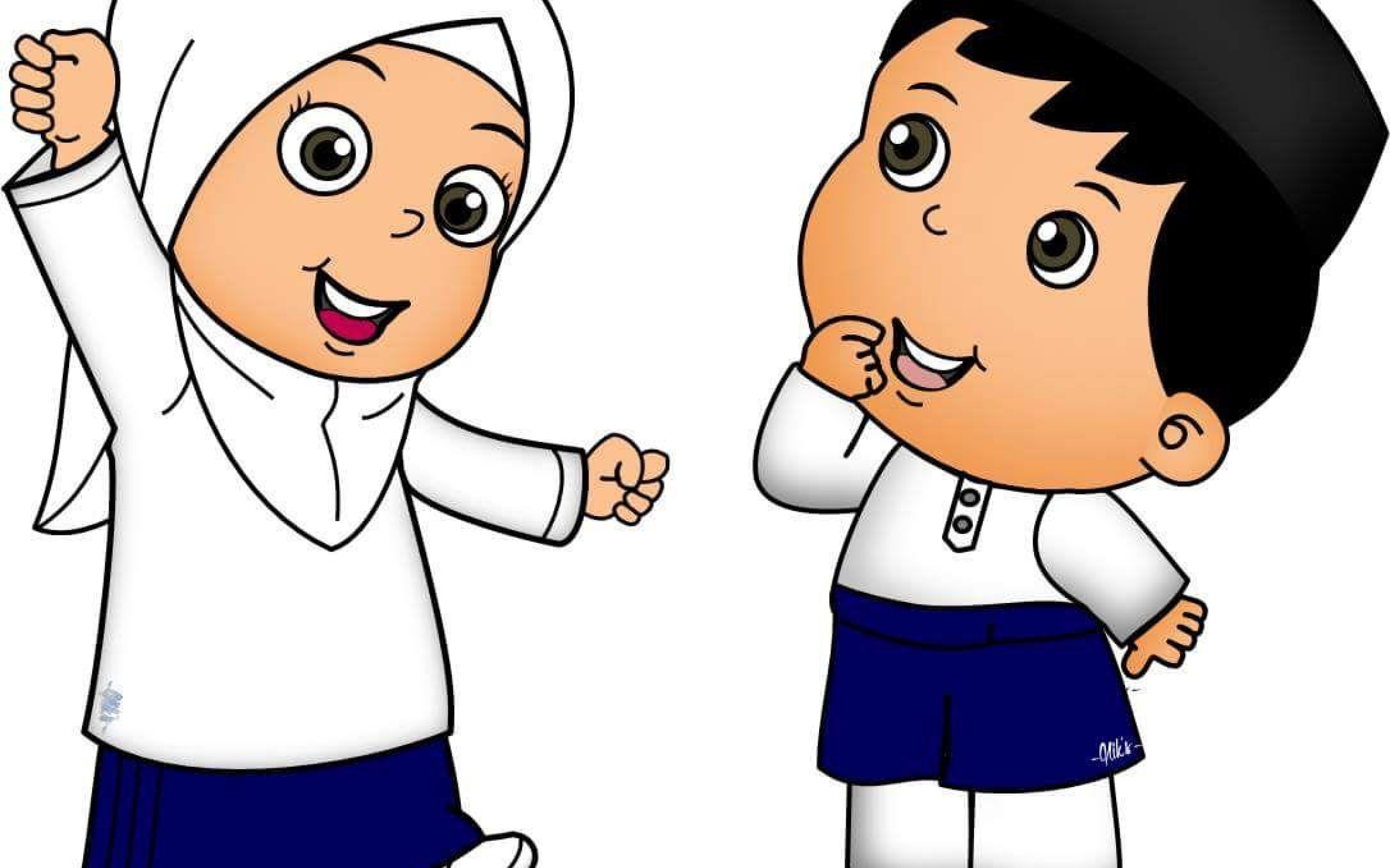 Detail Gambar Kartun Murid Sekolah Rendah Nomer 7