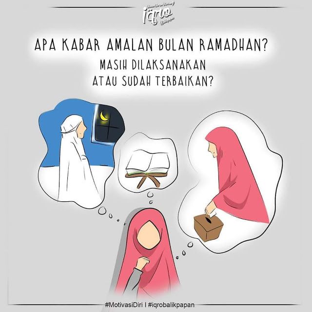 Detail Gambar Kartun Muslim Bulan Ramadhan Nomer 13