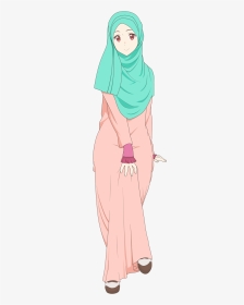 Detail Gambar Kartun Muslim Perempuan Nomer 13