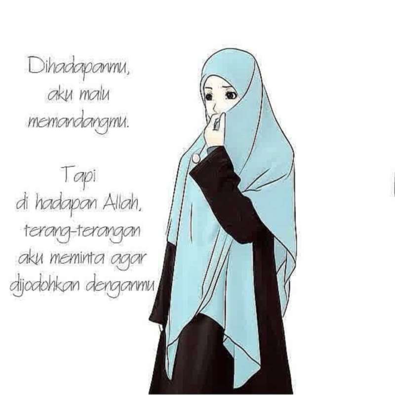 Detail Gambar Kartun Muslim Perempuan Nomer 33