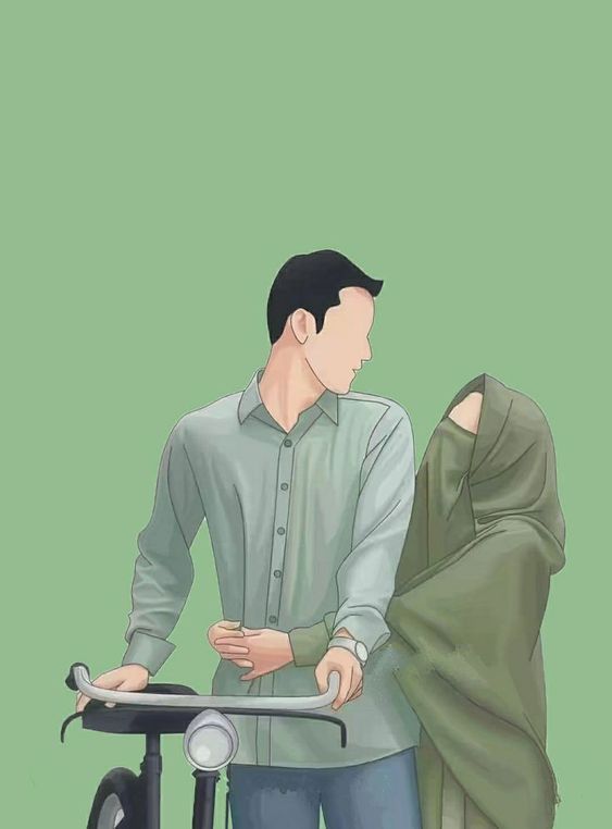 Detail Gambar Kartun Muslim Romantis Nomer 27