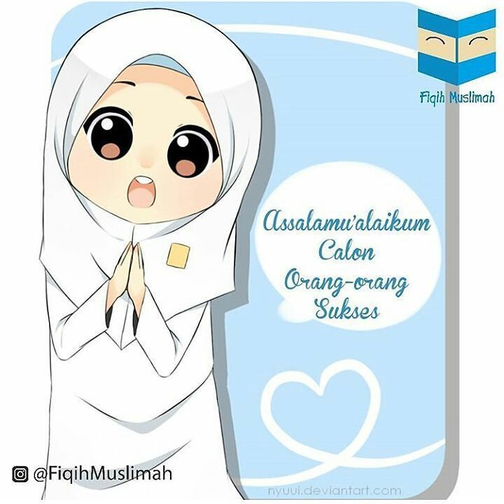 Detail Gambar Kartun Muslim Salam Nomer 4