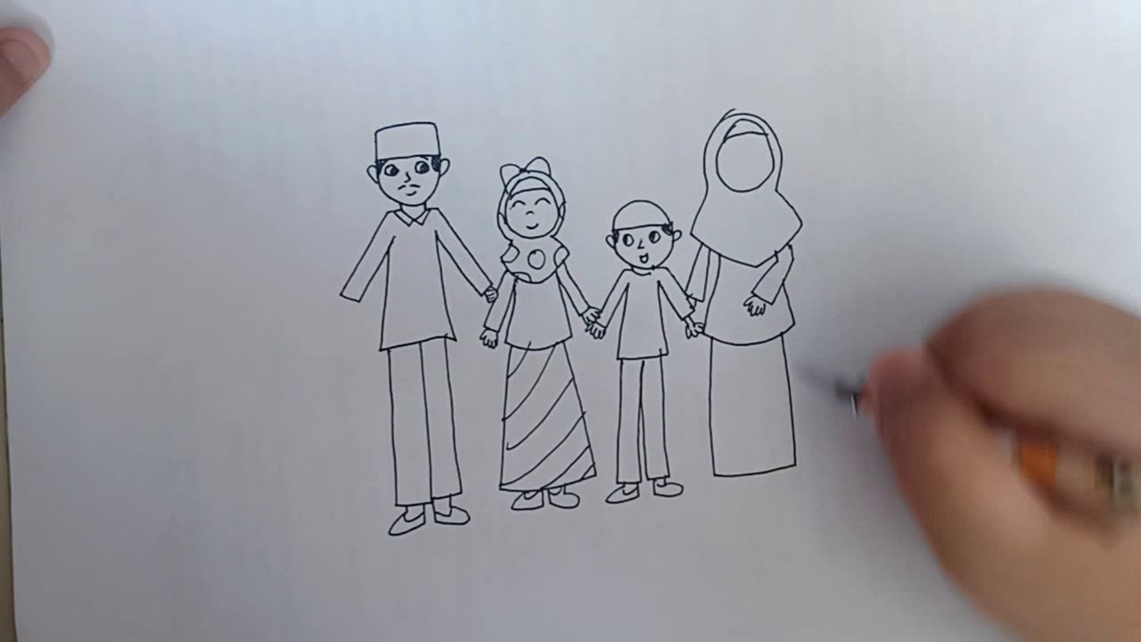 Detail Gambar Kartun Muslimah Adik Laki Laki Dan Kakak Perempuan Nomer 18