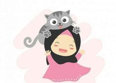 Detail Gambar Kartun Muslimah Anak Kecil Nomer 25