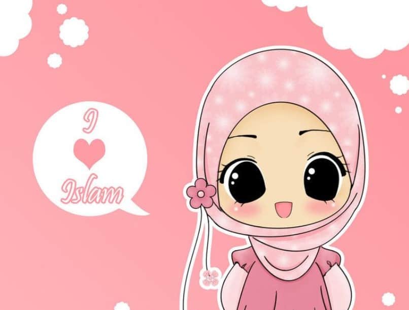 Detail Gambar Kartun Muslimah Anak Kecil Nomer 7