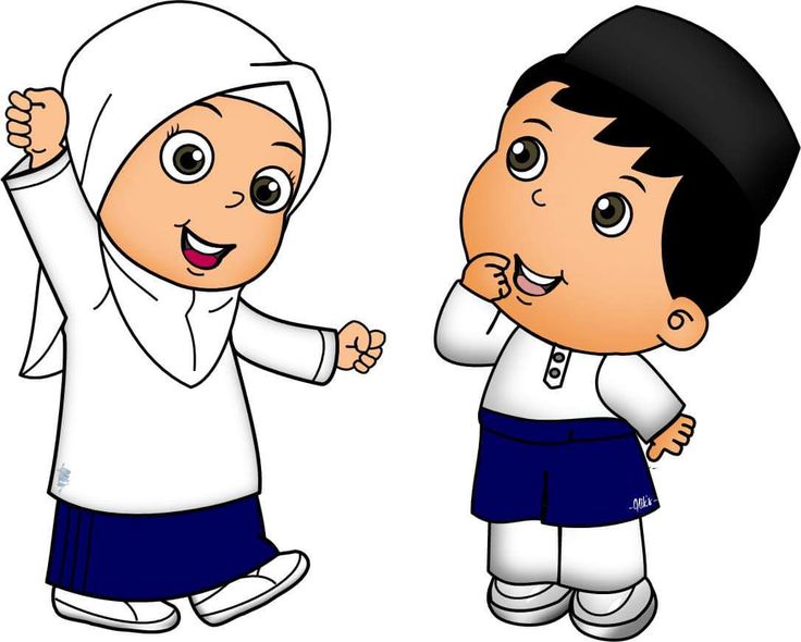 Gambar Kartun Muslimah Anak Sekolah - KibrisPDR