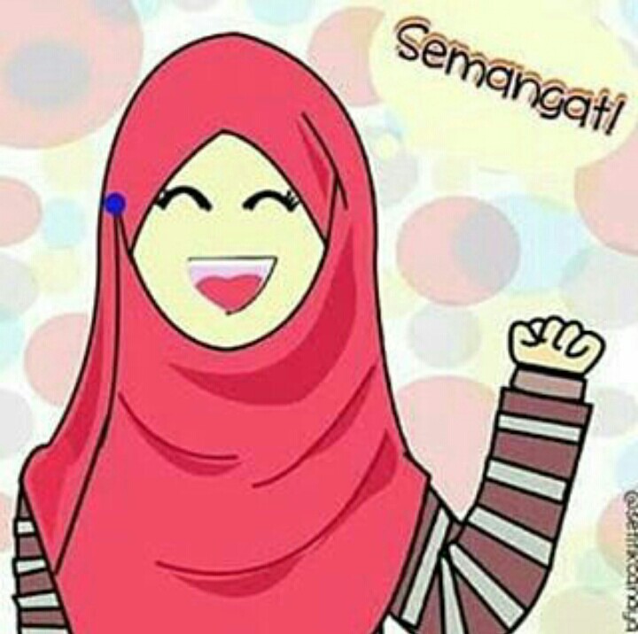 Detail Gambar Kartun Muslimah Belajar Nomer 15