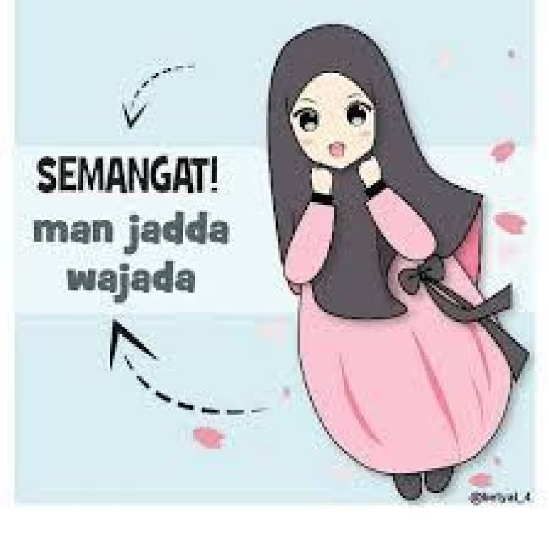 Detail Gambar Kartun Muslimah Belajar Nomer 29