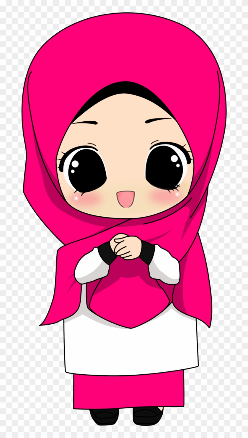 Detail Gambar Kartun Muslimah Belajar Nomer 48