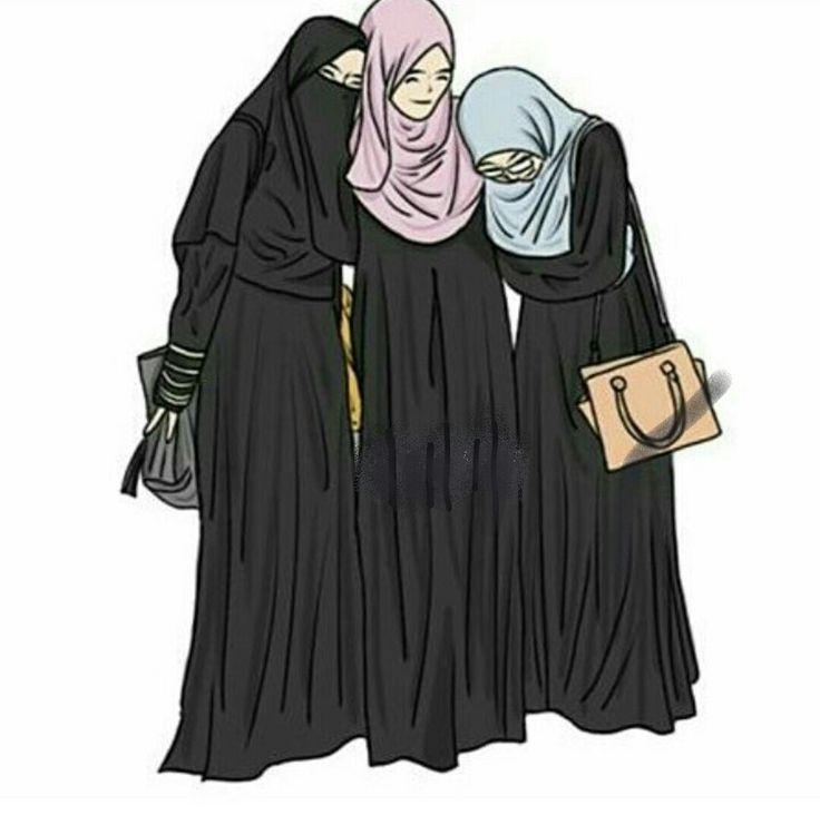 Detail Gambar Kartun Muslimah Berpurdah Nomer 24
