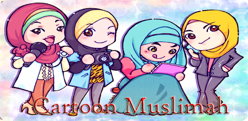 Detail Gambar Kartun Muslimah Best Friend Forever Nomer 17