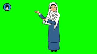 Detail Gambar Kartun Muslimah Cantik Berhijab Animasi Bergerak Nomer 26