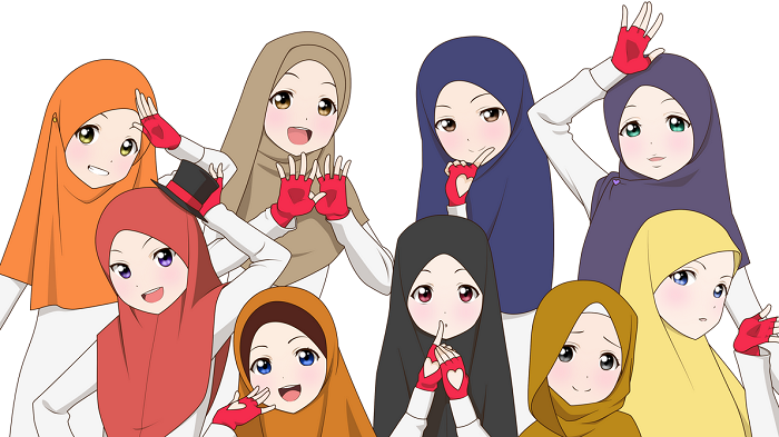 Detail Gambar Kartun Muslimah Comel Nomer 30