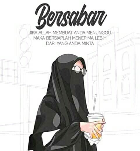 Detail Gambar Kartun Muslimah Dan Kata Bijak Nomer 22