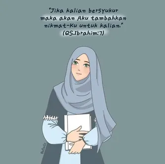 Detail Gambar Kartun Muslimah Dan Kata Kata Nomer 44