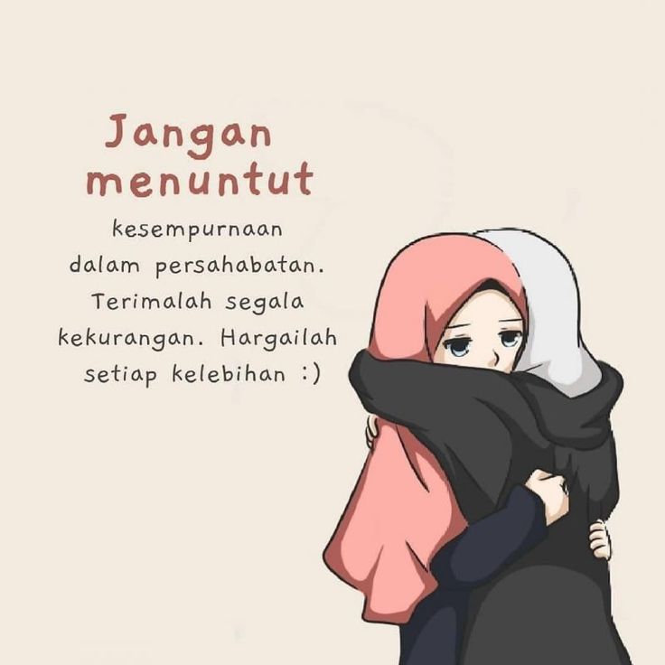 Detail Gambar Kartun Muslimah Dengan Kata Kata Nomer 7