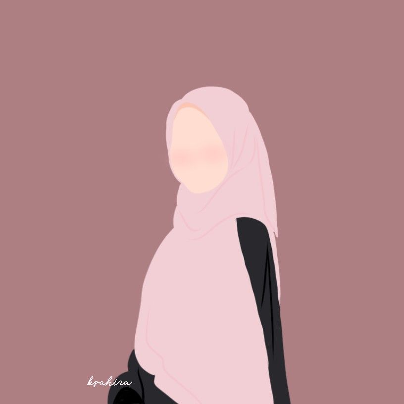Detail Gambar Kartun Muslimah Dres Tanpa Kerudung Nomer 14