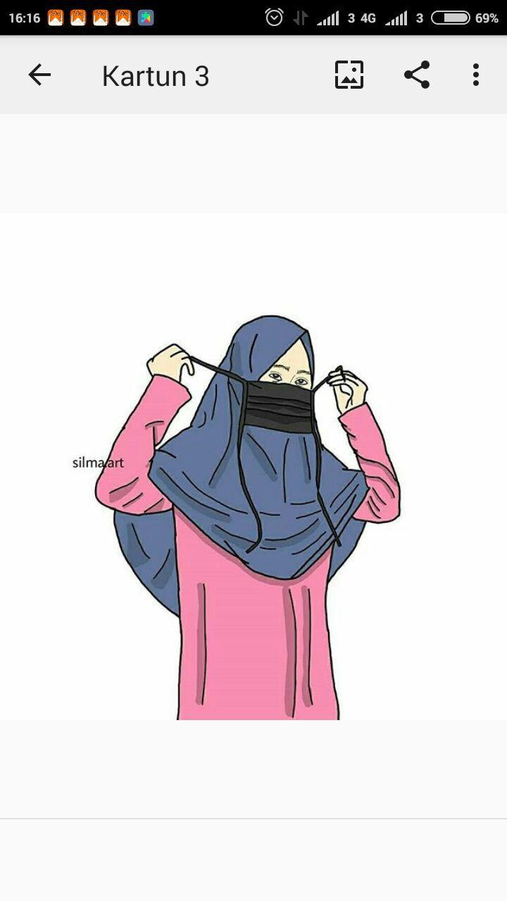 Detail Gambar Kartun Muslimah Hijrah Nomer 53