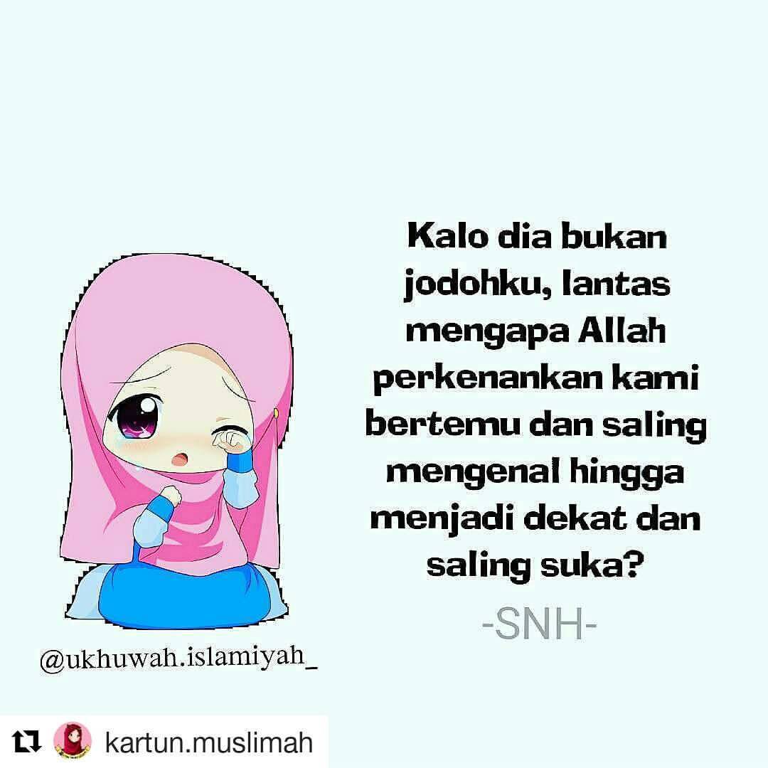 Detail Gambar Kartun Muslimah Jatuh Cinta Nomer 13