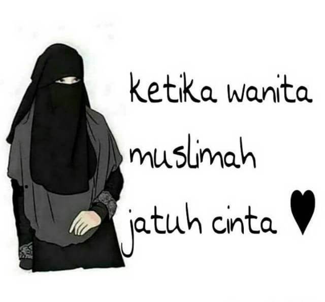 Detail Gambar Kartun Muslimah Jatuh Cinta Nomer 46