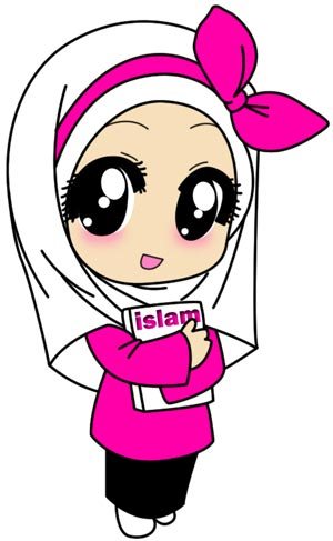 Detail Gambar Kartun Muslimah Lucu Cantik Dan Imut Nomer 23