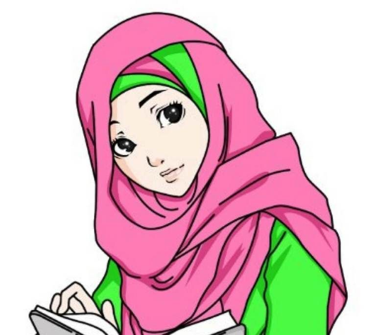 Detail Gambar Kartun Muslimah Merenung Nomer 23