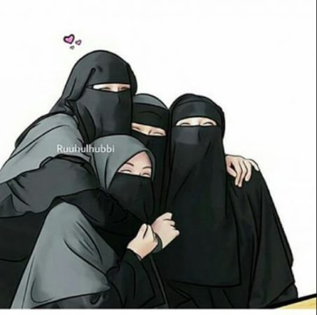 Detail Gambar Kartun Muslimah Pakai Niqab Nomer 25
