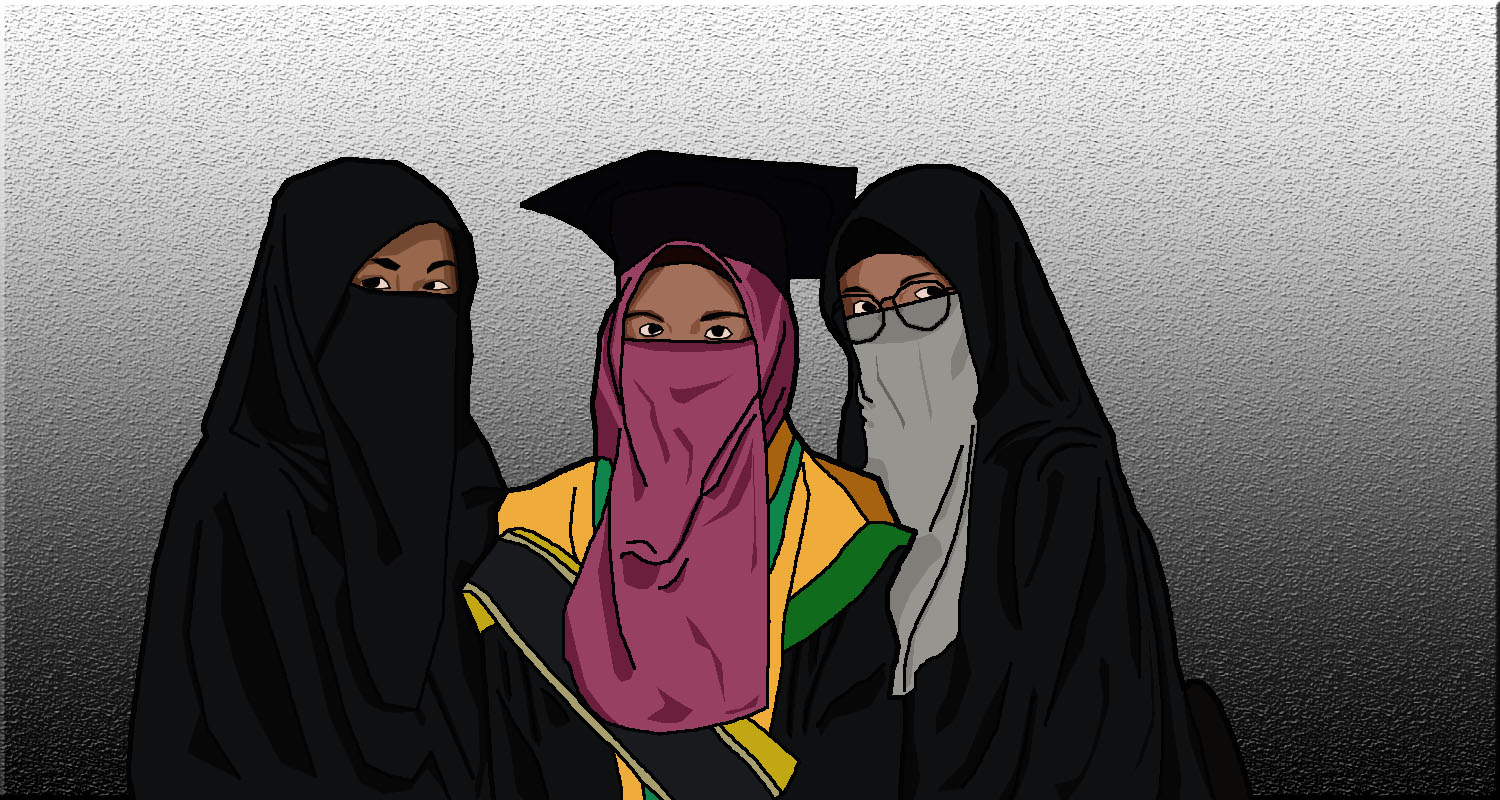 Detail Gambar Kartun Muslimah Pakai Niqab Nomer 37