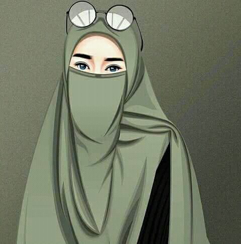 Detail Gambar Kartun Muslimah Pakai Niqab Nomer 40