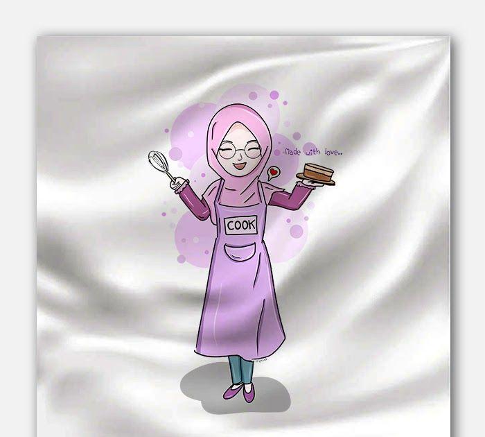 Detail Gambar Kartun Muslimah Pembinaan Nomer 2