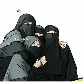 Detail Gambar Kartun Muslimah Persahabatan Nomer 3