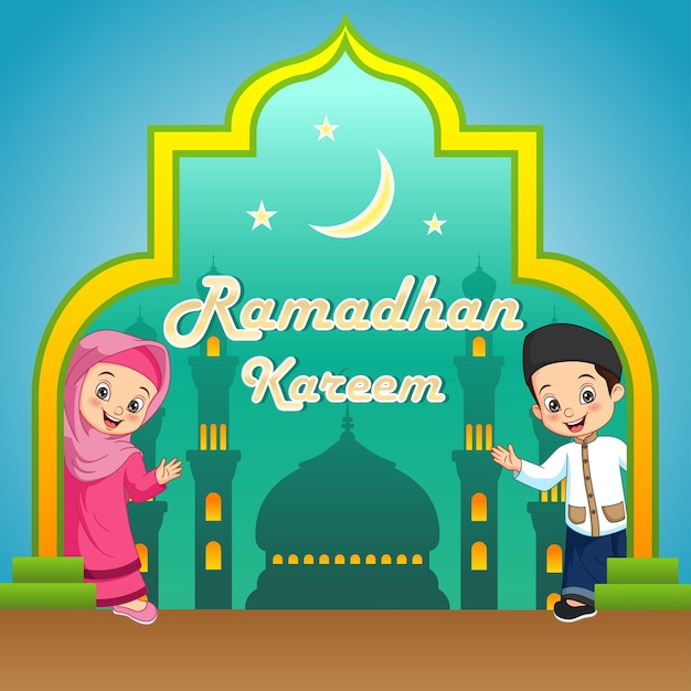 Detail Gambar Kartun Muslimah Ramadhan Nomer 53