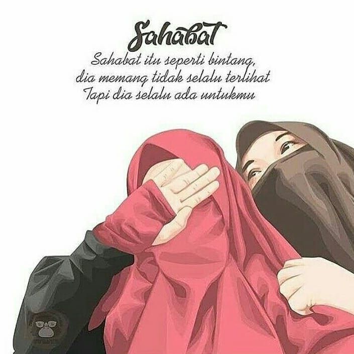 Gambar Kartun Muslimah Sahabat Sejati - KibrisPDR