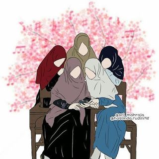 Detail Gambar Kartun Muslimah Sahabat Sejati Nomer 24