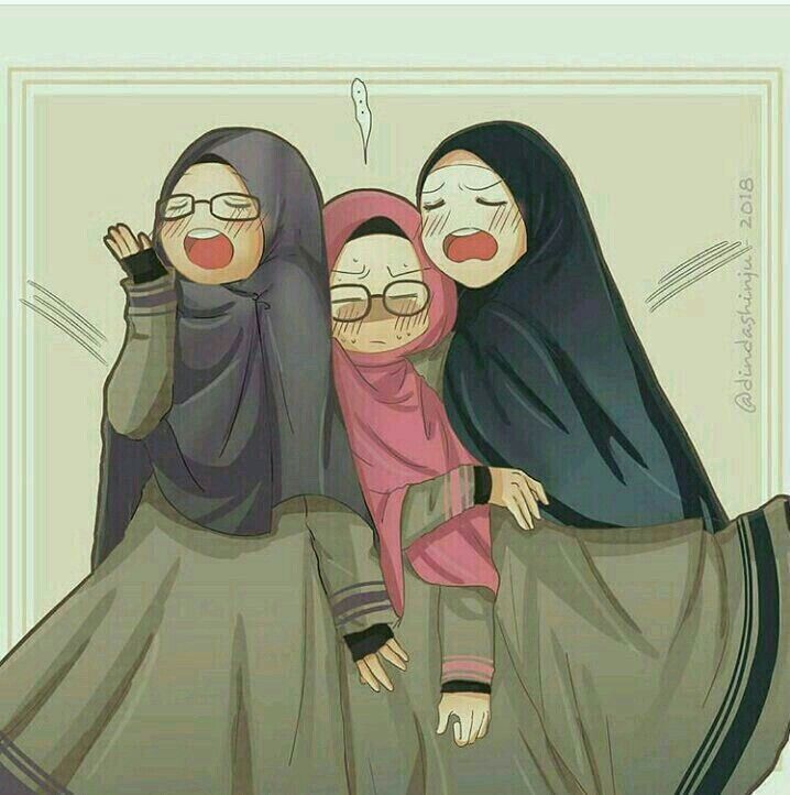 Detail Gambar Kartun Muslimah Sahabat Sejati Nomer 29