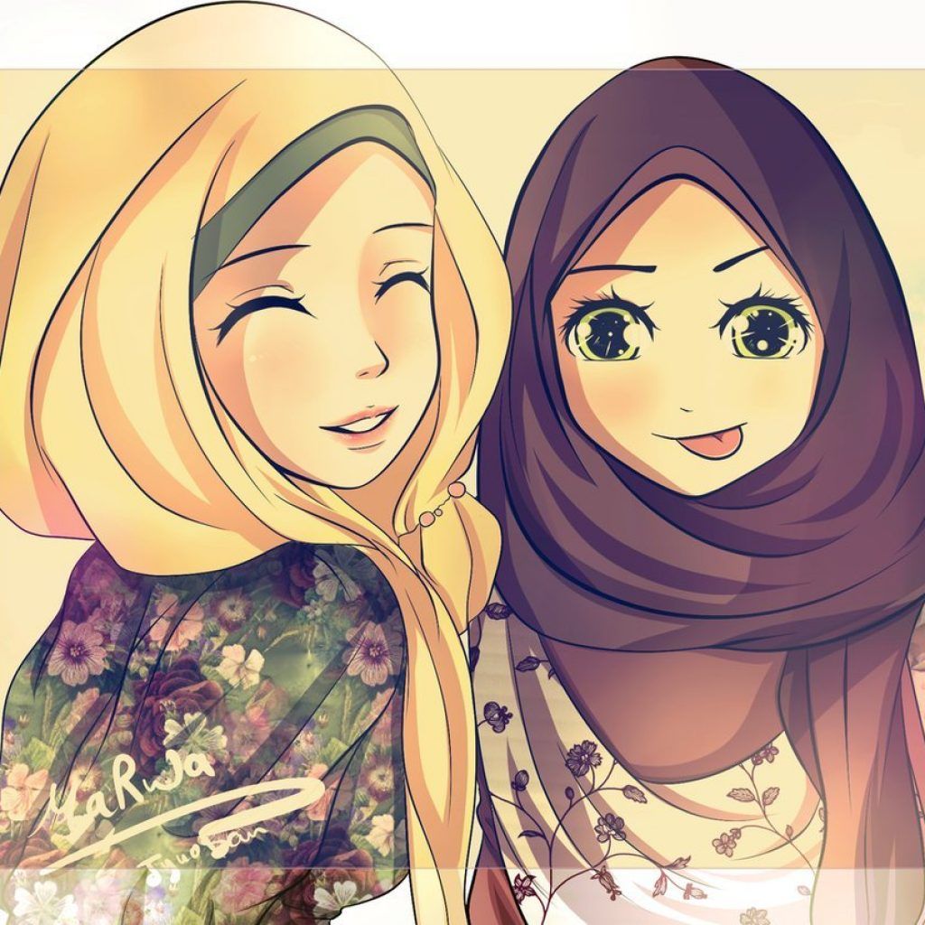 Detail Gambar Kartun Muslimah Sahabat Sejati Nomer 6