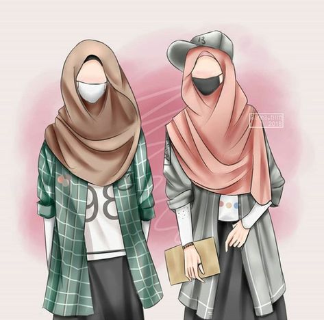 Detail Gambar Kartun Muslimah Sahabat Sejati Nomer 49