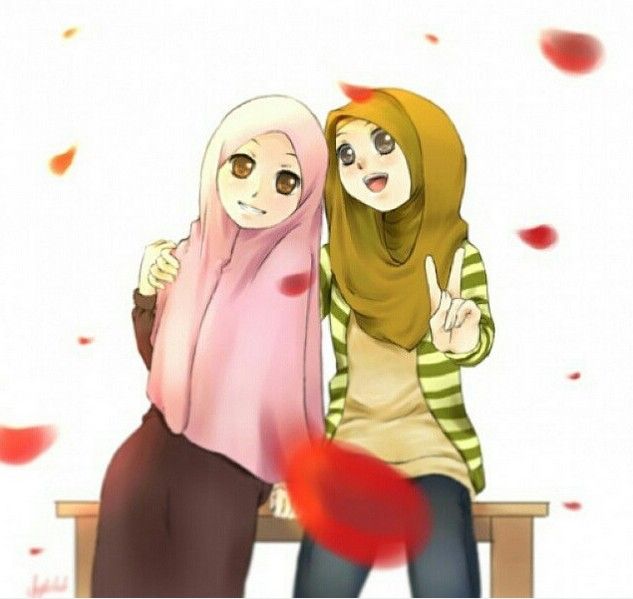 Detail Gambar Kartun Muslimah Sahabat Sejati Nomer 51