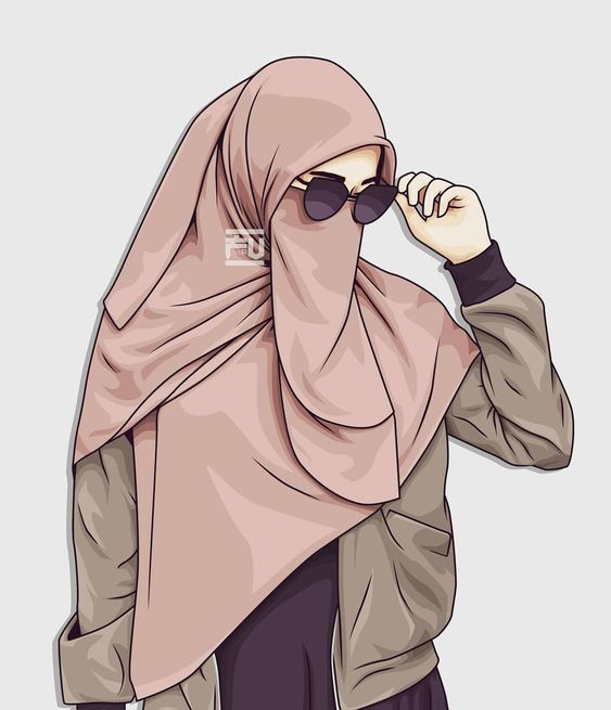 Detail Gambar Kartun Muslimah Sedang Sara Nomer 33