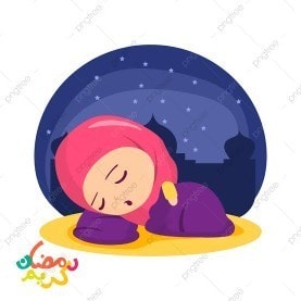 Detail Gambar Kartun Muslimah Sedang Tidur Nomer 10