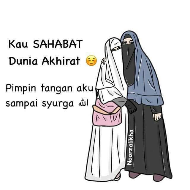 Detail Gambar Kartun Muslimah Terbaru 2018 Nomer 14