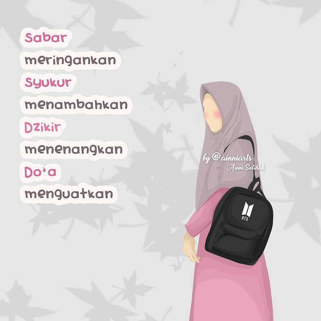 Detail Gambar Kartun Muslimah Terbaru 2018 Nomer 17