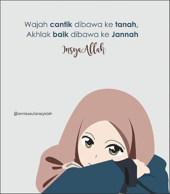 Detail Gambar Kartun Muslimah Terbaru 2018 Nomer 19