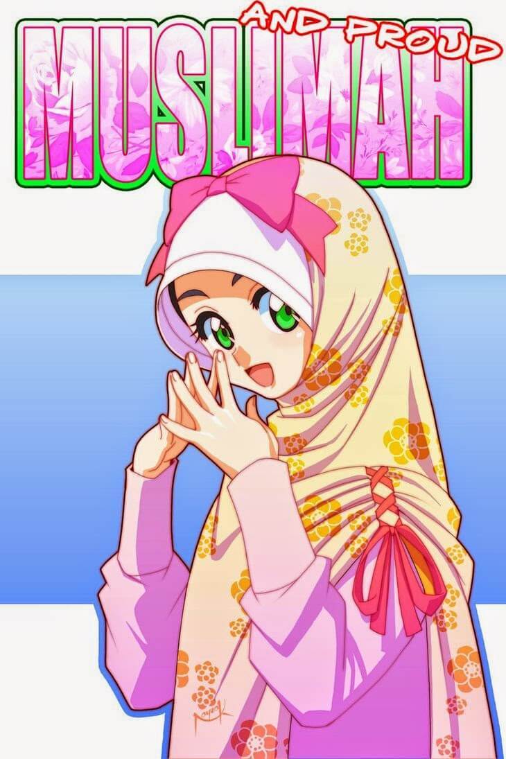 Detail Gambar Kartun Muslimah Terbaru 2018 Nomer 46